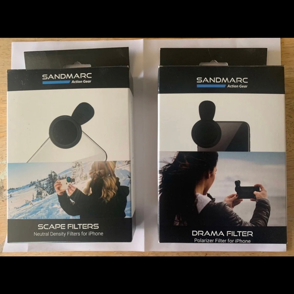 Sandmarc wide lens photo action and drama filters